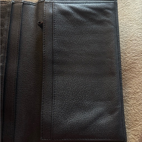 CHANEL Black Leather Camellia Bifold Wallet - Picture 7 of 11